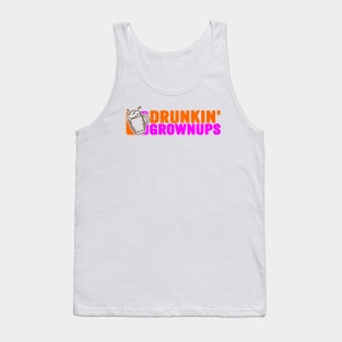 Drunkin Grownups - funny parody Tank Top